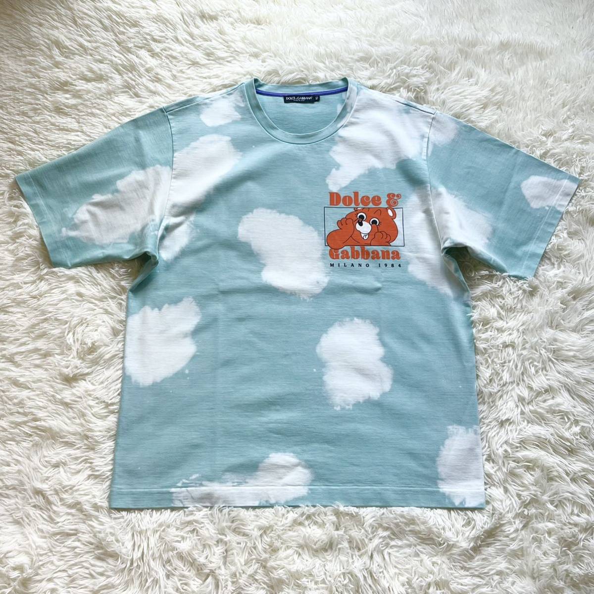 豊富な安い 美品 Dolce & Gabbana プリント柄 tシャツ 2FZx9