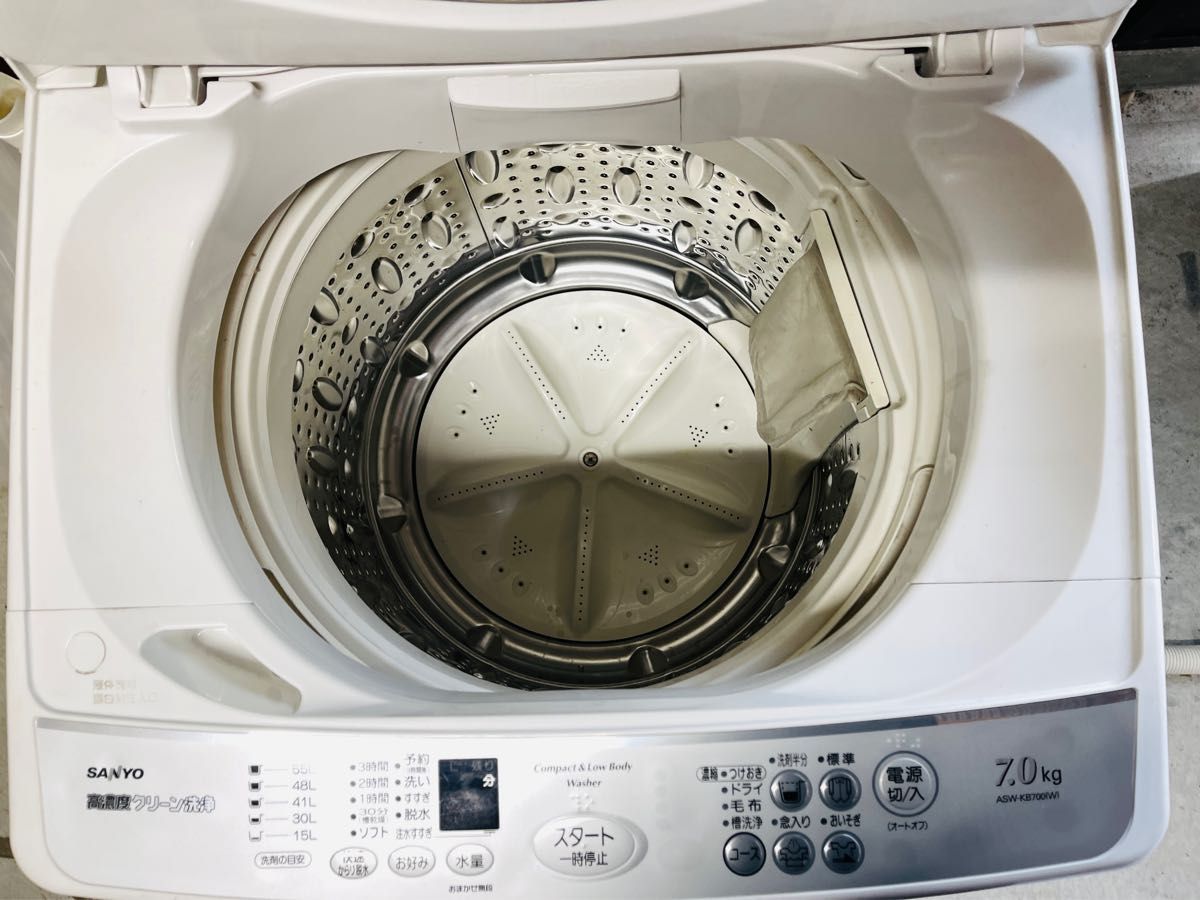 Amazon.co.jp: サンヨー 7.0kg 全自動洗濯機SANYO ASW-P70D-W Amazon.co.jp: サンヨー 7.0kg 全自動洗濯機SANYO ASW-P70D-W