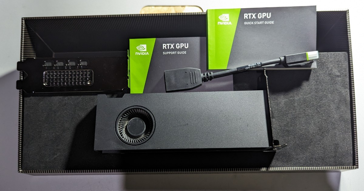 現状品 NVIDIA RTX A2000 6GB NVRTXA2000 NVBOX PCI-E ELSA グラボ