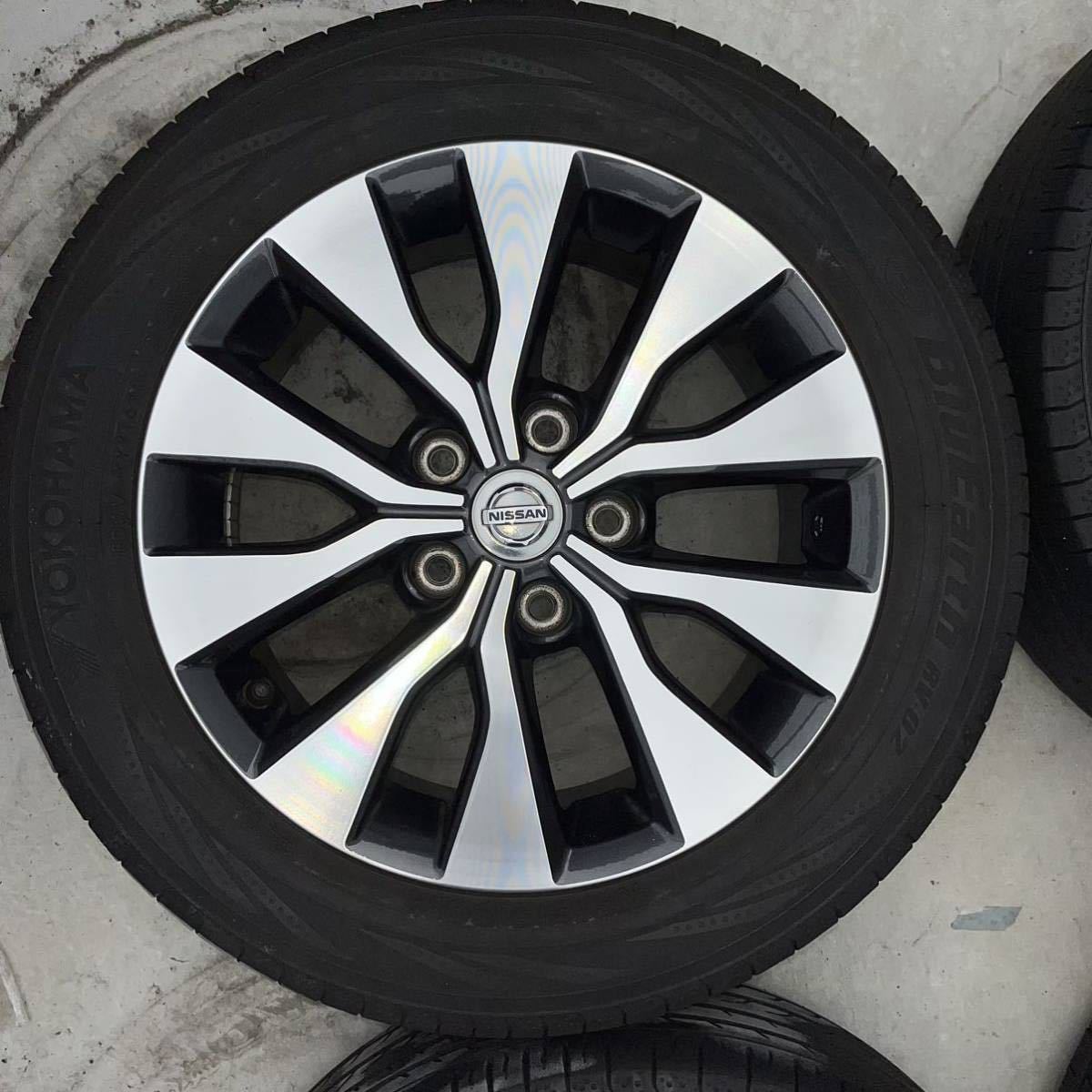 C27セレナ純正16インチ 195/60R16 アルミホイールタイヤ4本セット