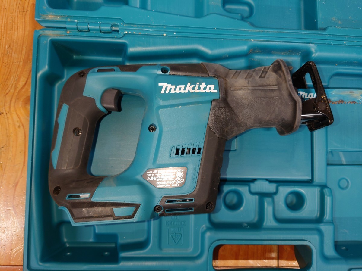中古・数回使用】【マキタ】【JR188DZK】【充電式コードレスレシプロソー 18V 】【本体+ケース+替刃2枚】【バッテリ・充電器別売】(多目的用)|売買されたオークション情報、ヤフオク! の商品情報をアーカイブ公開 マキタ JR188DZK 充電式レシプロソー 18V(※本体 ケース※バッテリ・充電器別売) コードレス ◆