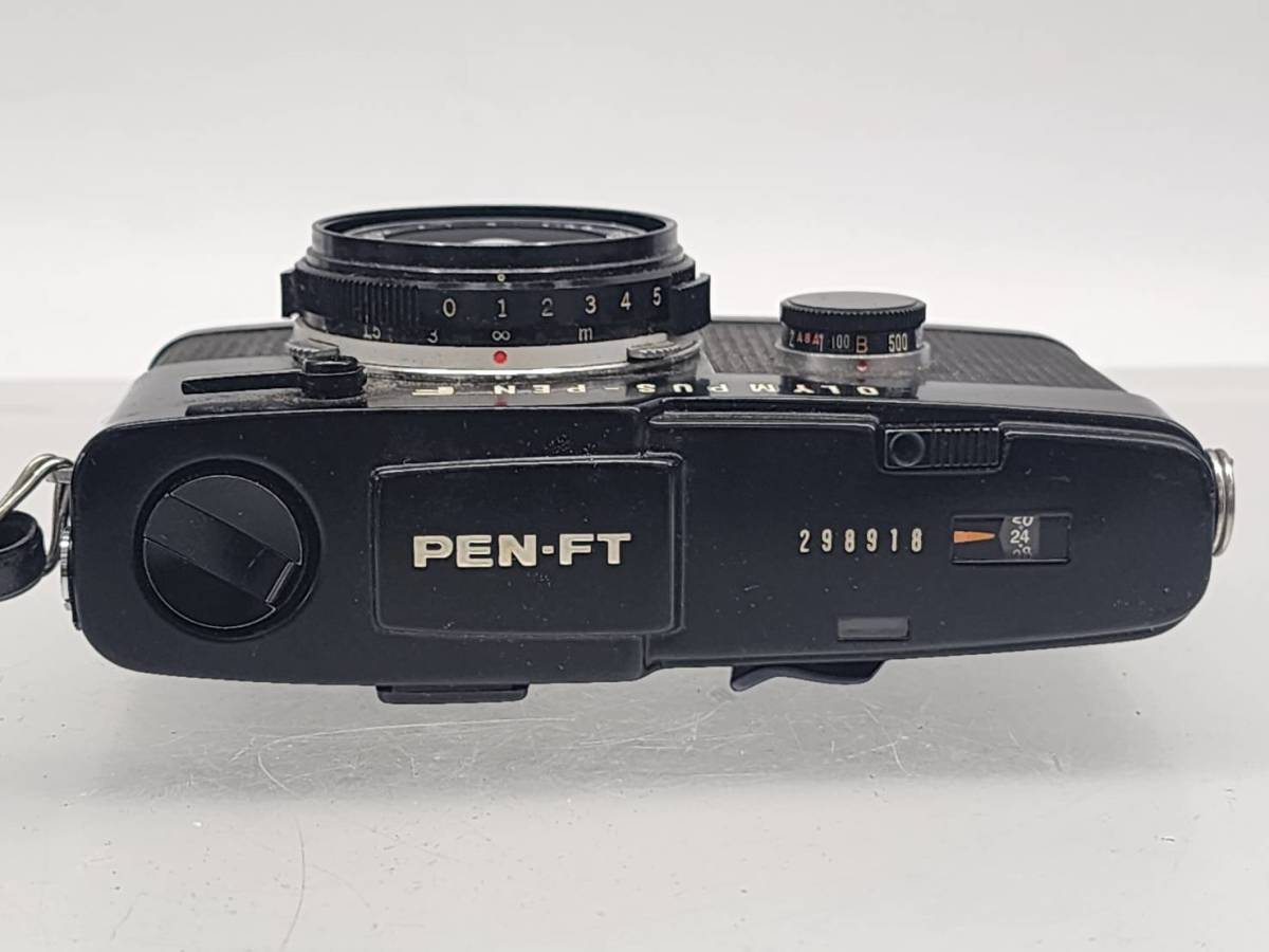 シャッターきれました オリンパス Olympus PEN-FT 38mm 1:2.8 1眼レフ