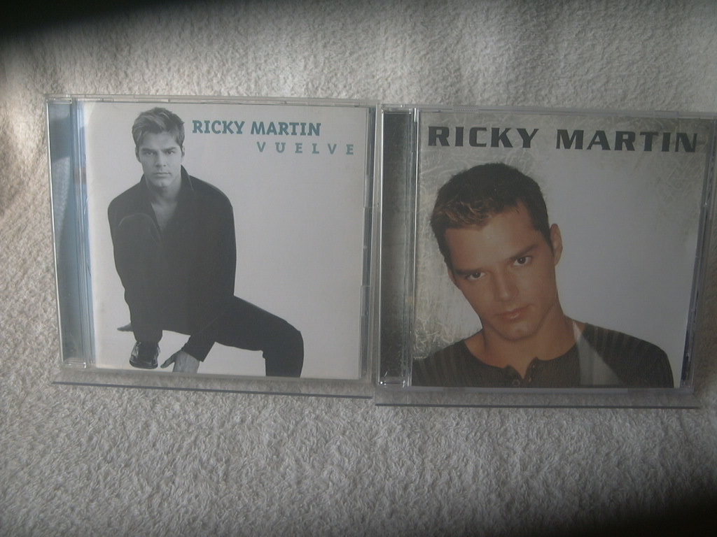 ★ Рикки Мартин [Velve] [Слушан, я] набор из 2 домашних изданий Рики Мартин