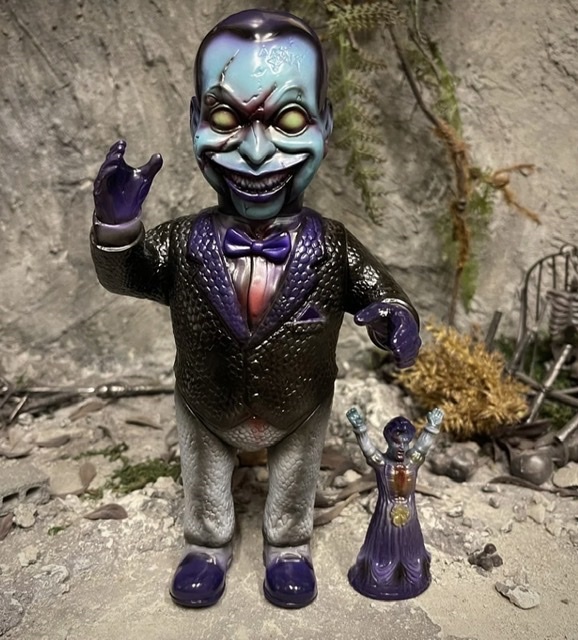 新作 限定10体 かっこわらい雑貨店 MAD PUPPET MAD MONK x Kakkowarai