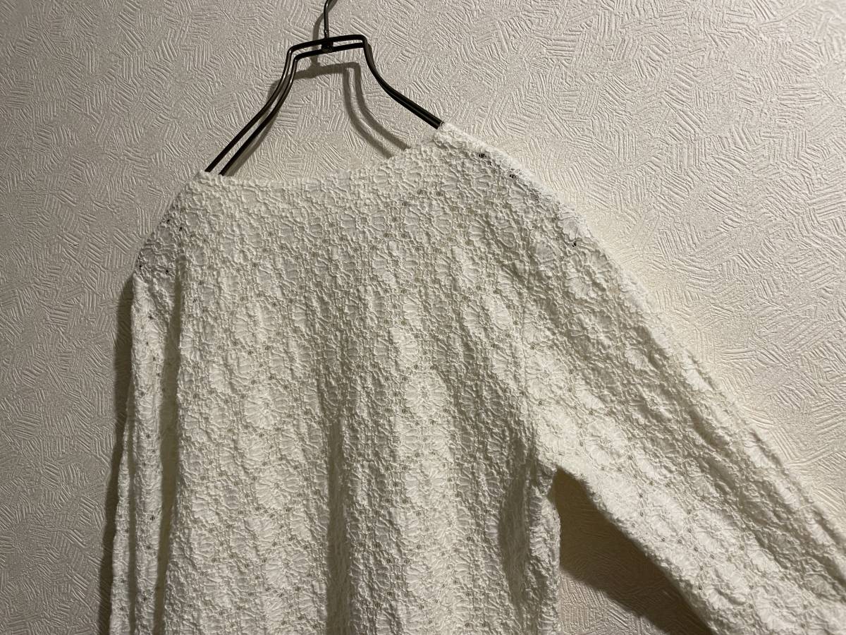 ◯ COMME des GARCONS レース カットソー / コムデギャルソン コムコム