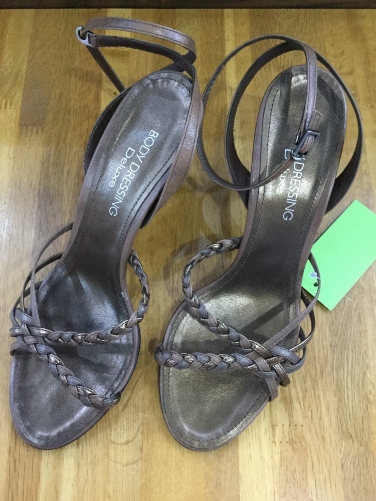 Заправка для тела Deluxe Metallic Brown Sandals 24,5