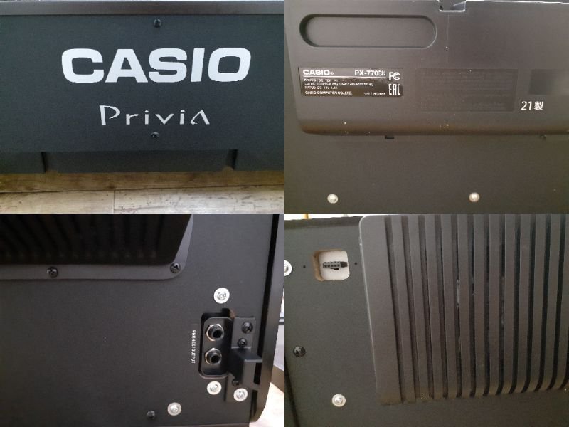 35%OFF】 ☆チヨコ様専用☆電子ピアノ【CASIO PX-770BN】88鍵盤