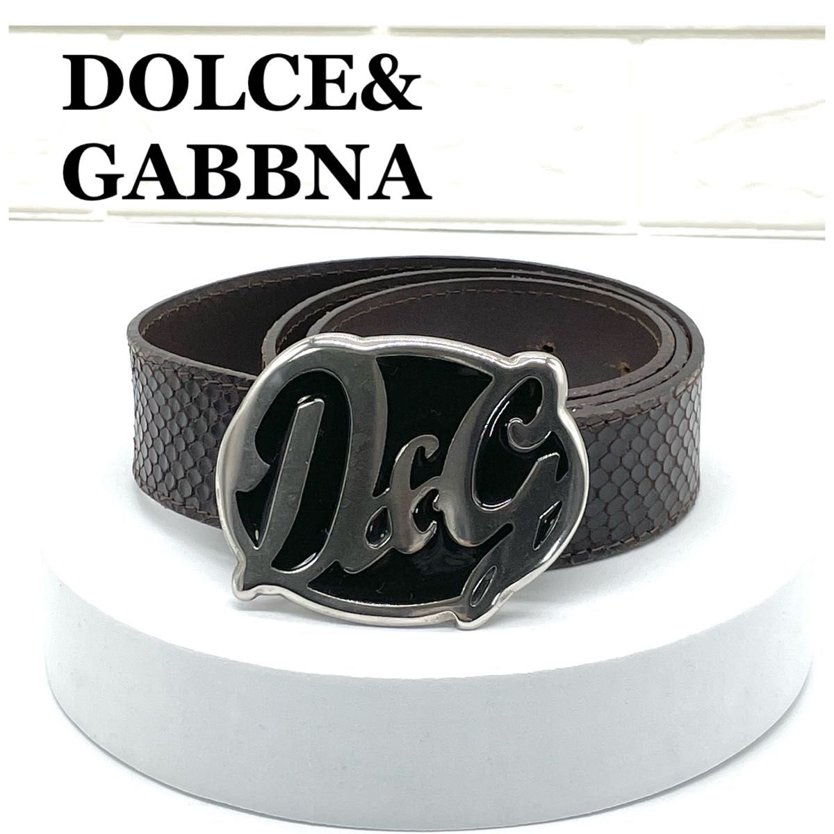 DOLCE&GABBNA D&G ドルチェ&ガッバーナ ドルガバ メンズ ベルト