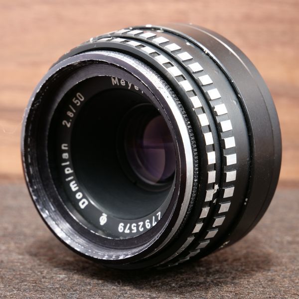 ☆良品・完動☆Meyer-Optik Domiplan 50mm F2.8 エキザクタマウント バブルボケ メイヤーオプティック☆送料無料・保証付☆2307178E_画像1