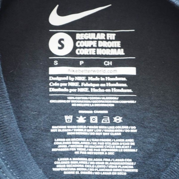 【大人気】NIKE ナイキ デカロゴトTシャツ ブラック USサイズS アメリカ買付品/514_画像7
