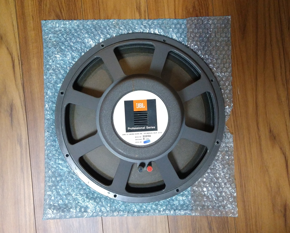 ┣¨茂原市特典あり!JBL2220A 音出し確認済 4桁シリアル おまけ ┣¨茂原市特典あり!JBL2220A 音出し確認済 4桁シリアル おまけ