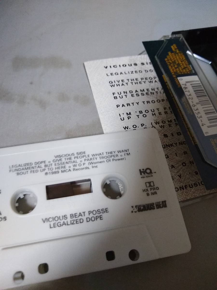 C7827[ кассетная лента /Vicious Beat Posse Legalized Dope/hip hop 1989]
