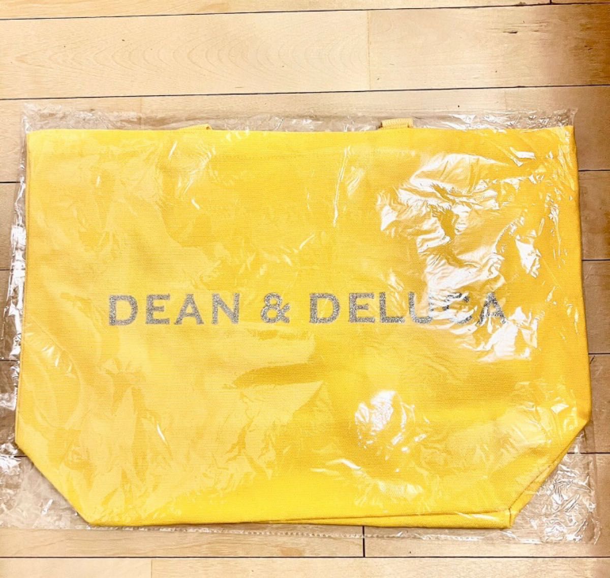 新品☆大人気☆DEAN&DELUCA ディーン&デルーカ トートバッグLイエロー