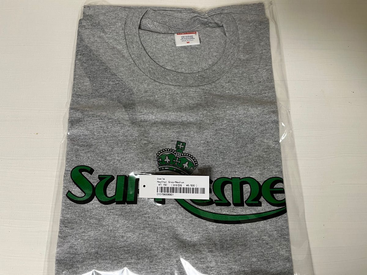新品 Supreme Crown Tee Heather Grey Mサイズ|Yahoo!フリマ 新品 Supreme Crown Tee Heather Grey Mサイズ|Yahoo!フリマ