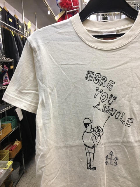 ビル・スカルスガルド 直筆サイン入り Tシャツ 直筆サイン入り ogre you asshole オウガ・ユー・アスホール