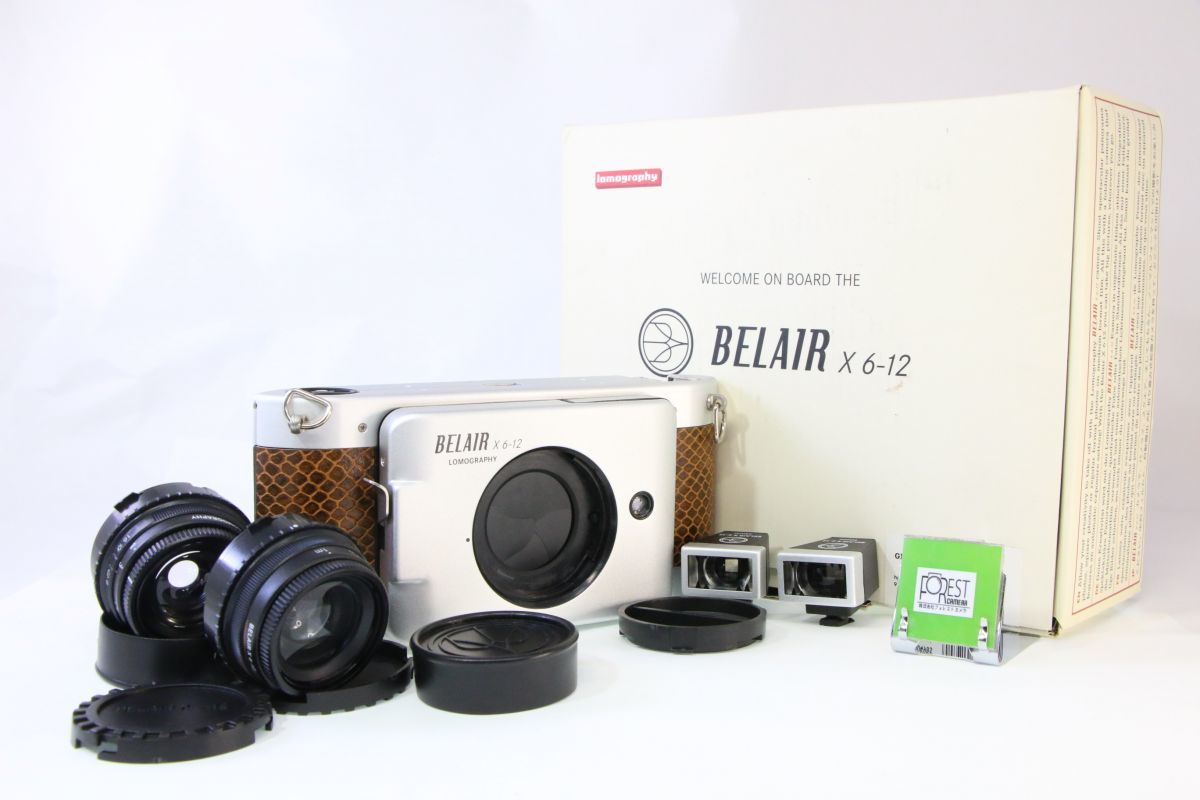 【動作保証・点検済】良品■Lomography BELAIR X 6-12 GLOBETROTTER EDITION 350台限定■元箱付き■シャッター・露出計完動■J20_画像1