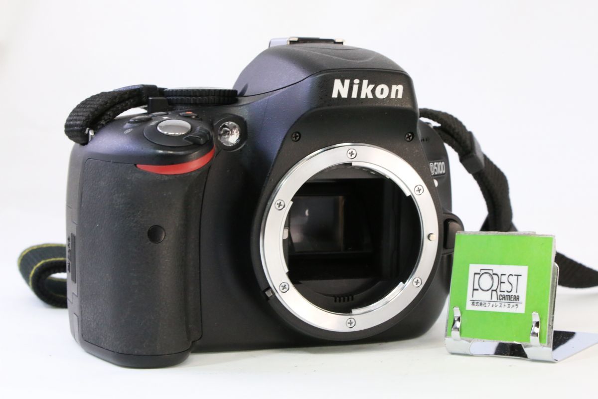 【同梱歓迎】実用■ニコン Nikon D5100ボディ ショット数わずか3067回■バッテリー付き・チャージャーなし■AC134