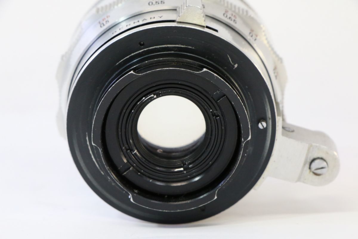【同梱歓迎】実用■Carl Zeiss Jena tessar 50mm F2.8■シャッター・絞り完動■1302_画像3