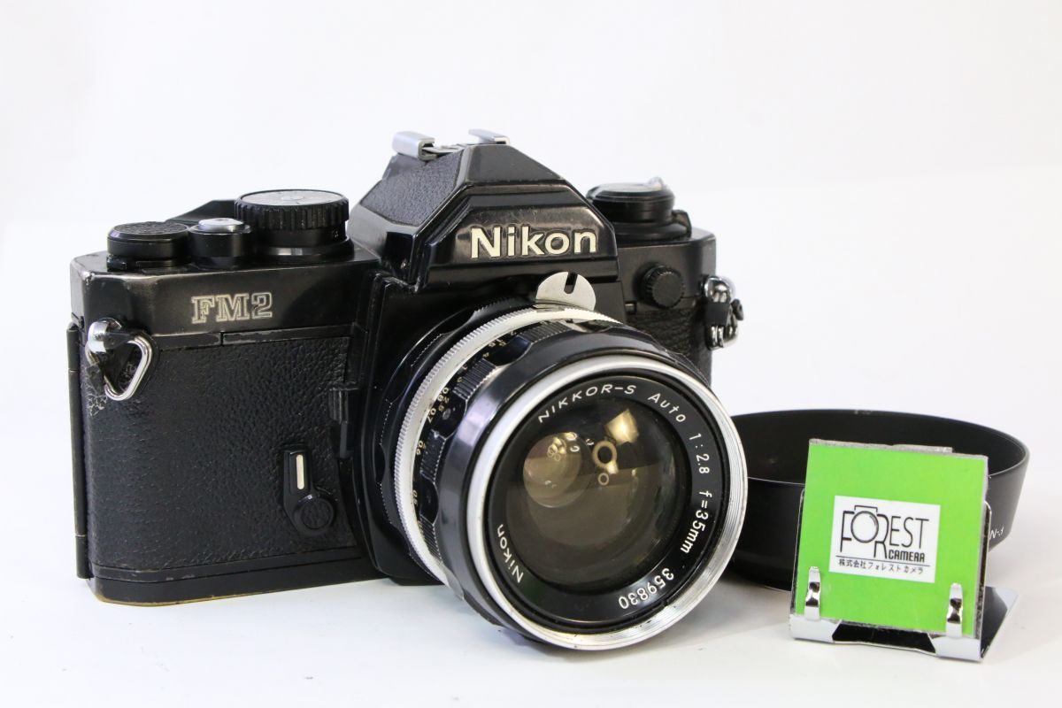 全日本送料無料 【同梱歓迎】ジャンク■ニコン F2.8■1305 ボディ+35mm FM2 NEW Nikon ニコン