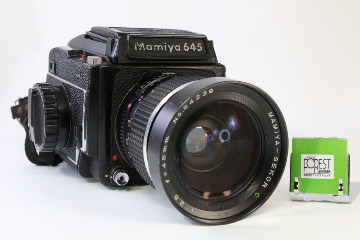 【同梱歓迎】ジャンク■MAMIYA M645+MAMIYA-SEKOR C 45mm F2.8■AJ584_画像1