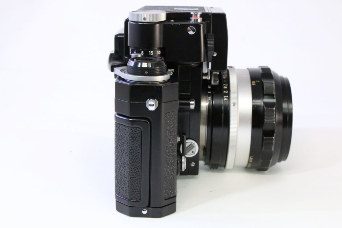 【同梱歓迎】実用■ニコン Nikon F フォトミック FTn ブラック + AI改 NIKKOR-S.C Auto 50mm F1.4■シャッター全速完動・露出計完動■10409_画像2