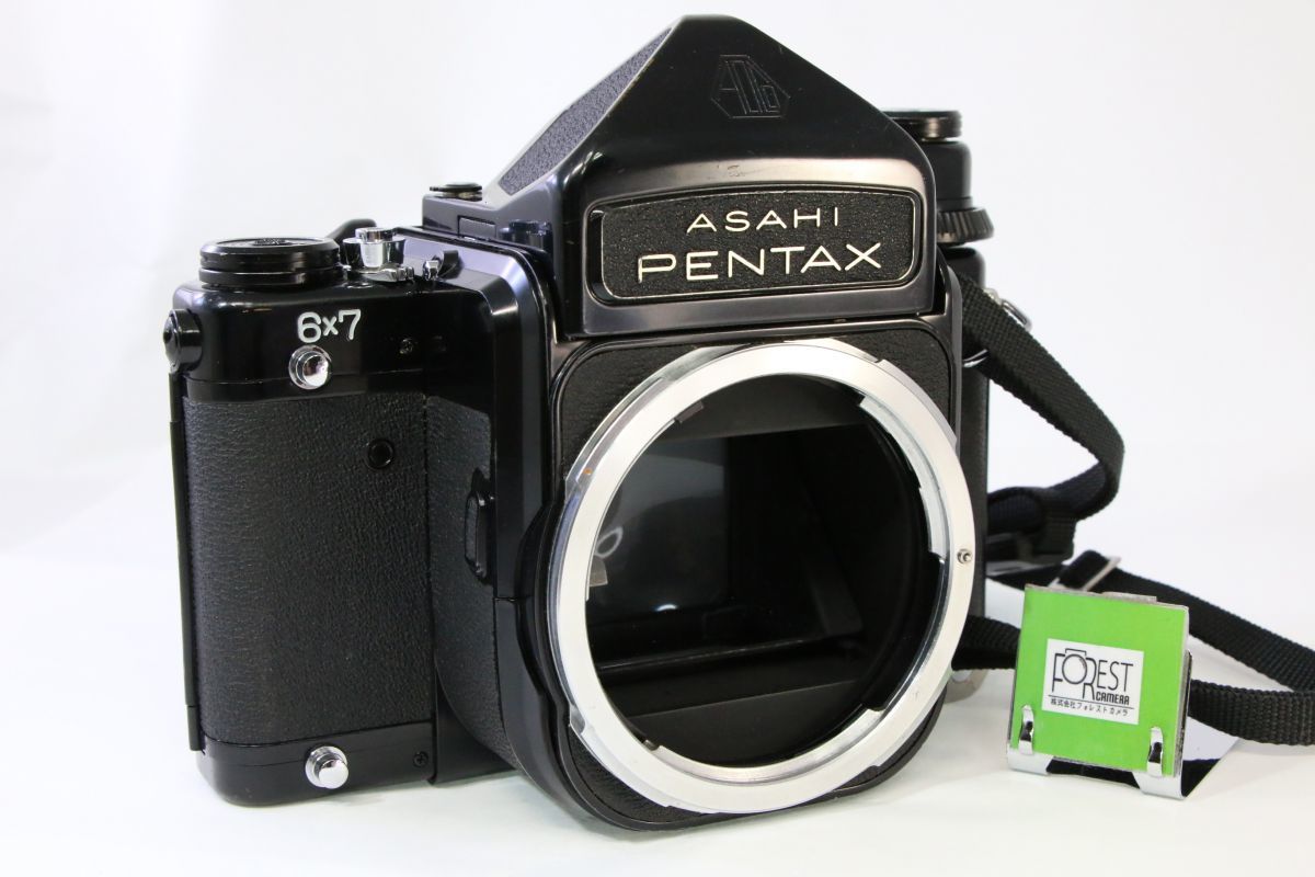 【同梱歓迎】実用■■ASAHI PENTAX 6X7 TTL ボディ■シャッター全速完動・露出計不良■AO176_画像1