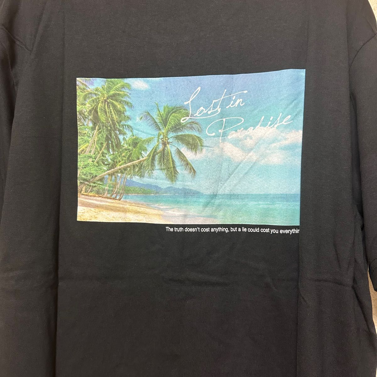 ユニセックスTシャツ（ALOHA）白or黒