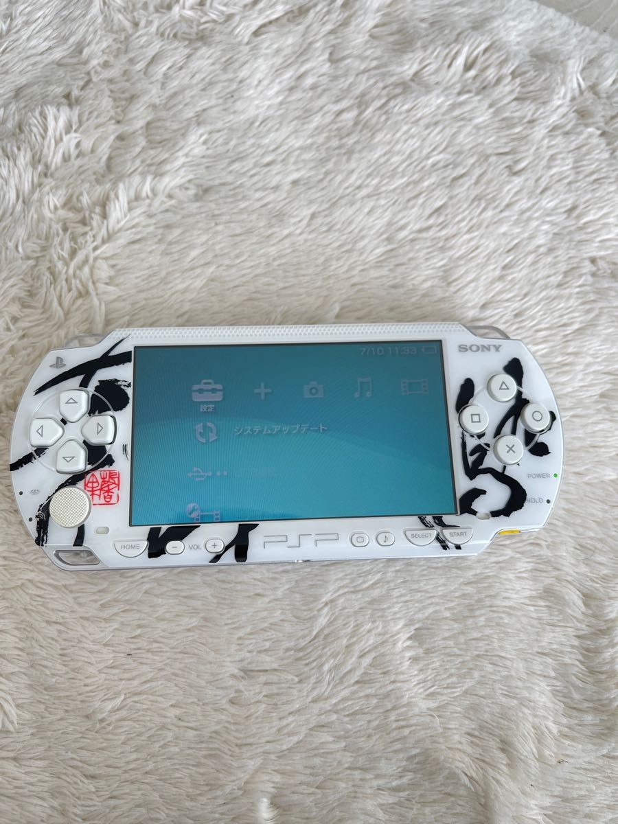 SONY PSP1000 花鳥風月 白プレイステーション・ポータブル本体 SONY PSP1000 花鳥風月 白プレイステーション・ポータブル本体