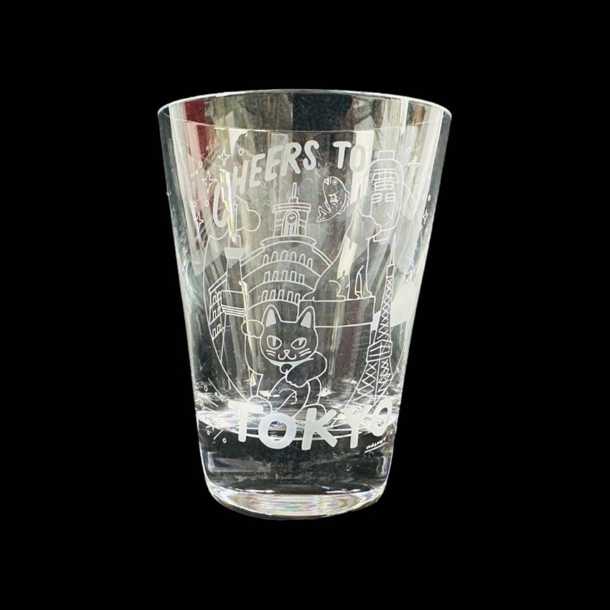未使用】Baccarat バカラ Cheers to TOKYOタンブラー グラス 未使用】Baccarat バカラ Cheers to TOKYOタンブラー グラス
