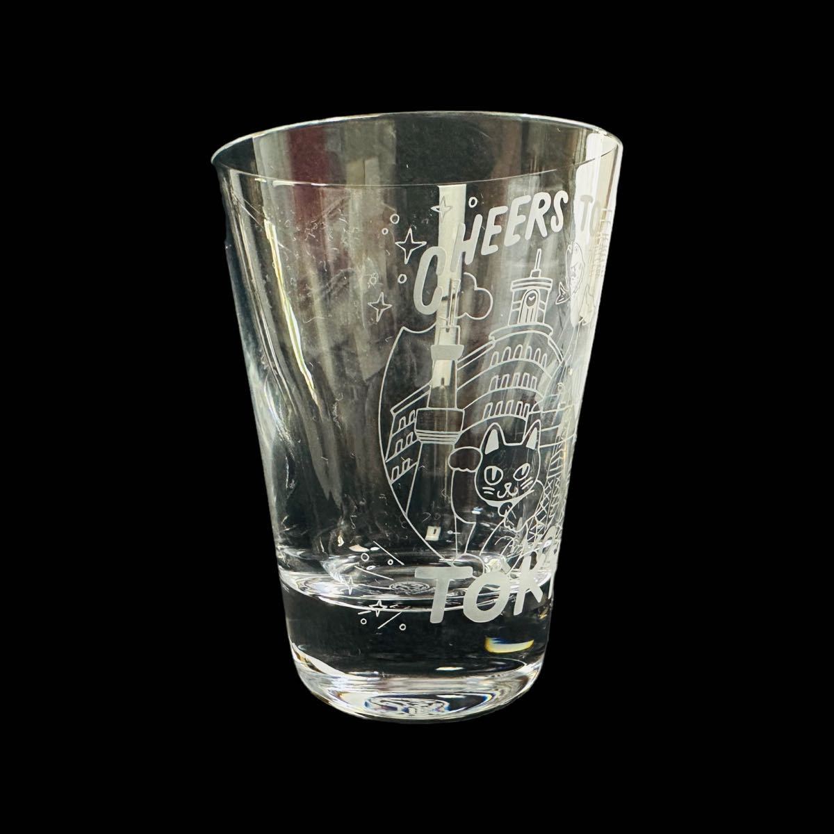 未使用】Baccarat バカラ Cheers to TOKYOタンブラー グラス 未使用】Baccarat バカラ Cheers to TOKYOタンブラー グラス