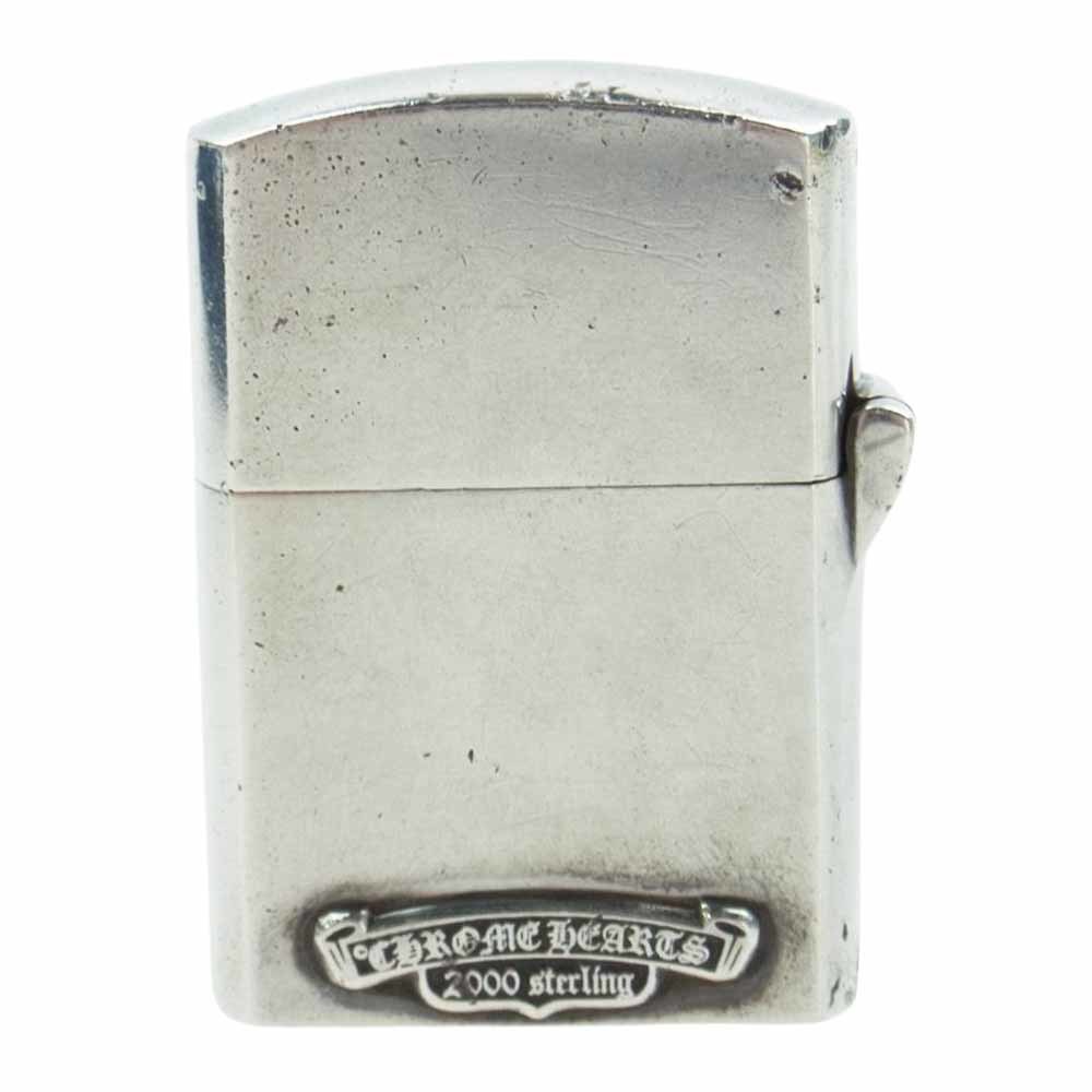 CHROME HEARTS クロムハーツ（原本無） LIGHTERZ V1 CH CROSS ZIPPO CHクロス ジッポ ライター シルバー系【中古】_画像2