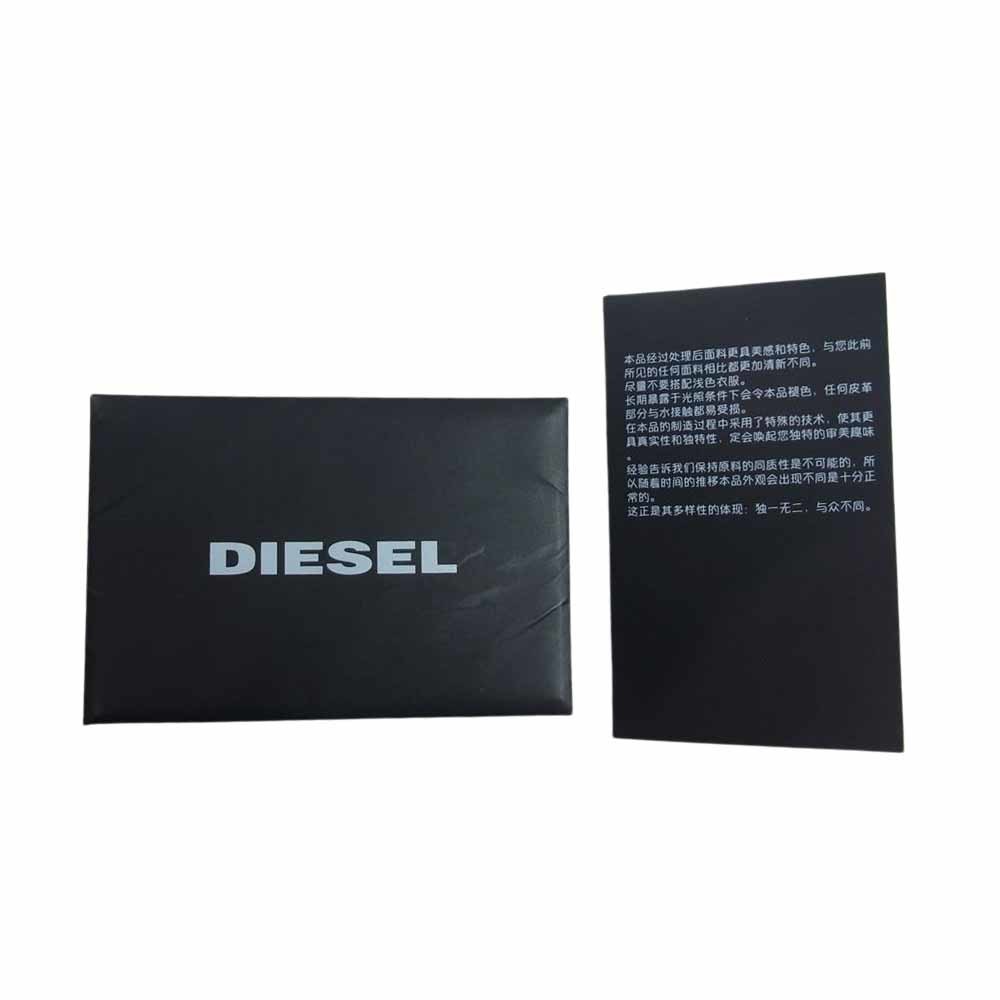 DIESEL ディーゼル ウエスト ポーチ ショルダー クロス ボディ バック ブラック系【中古】_画像6