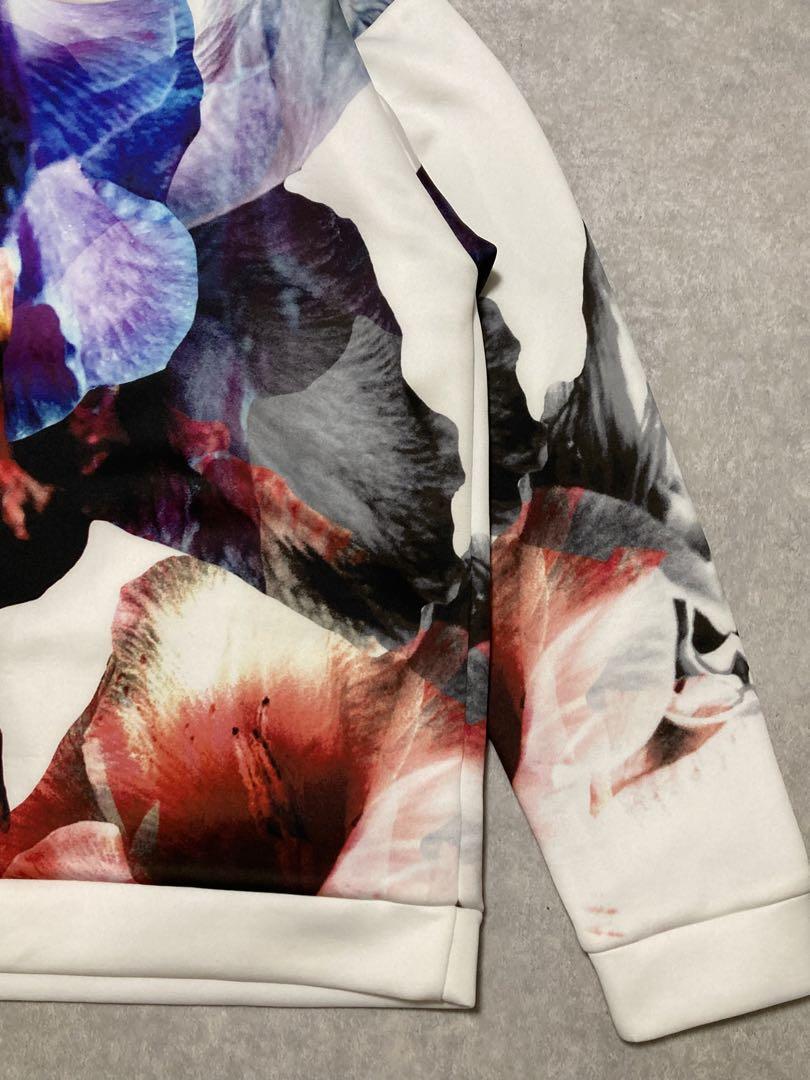 希少 CALVIN KLEIN PLATINUM プルオーバー L ボンディング スウェット