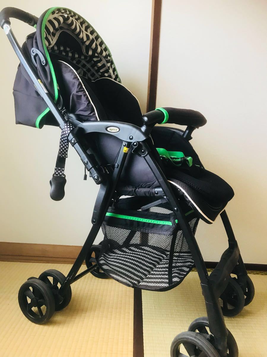 アップリカ☆ベビーカー☆フライル aprica Flyle グリーン A型