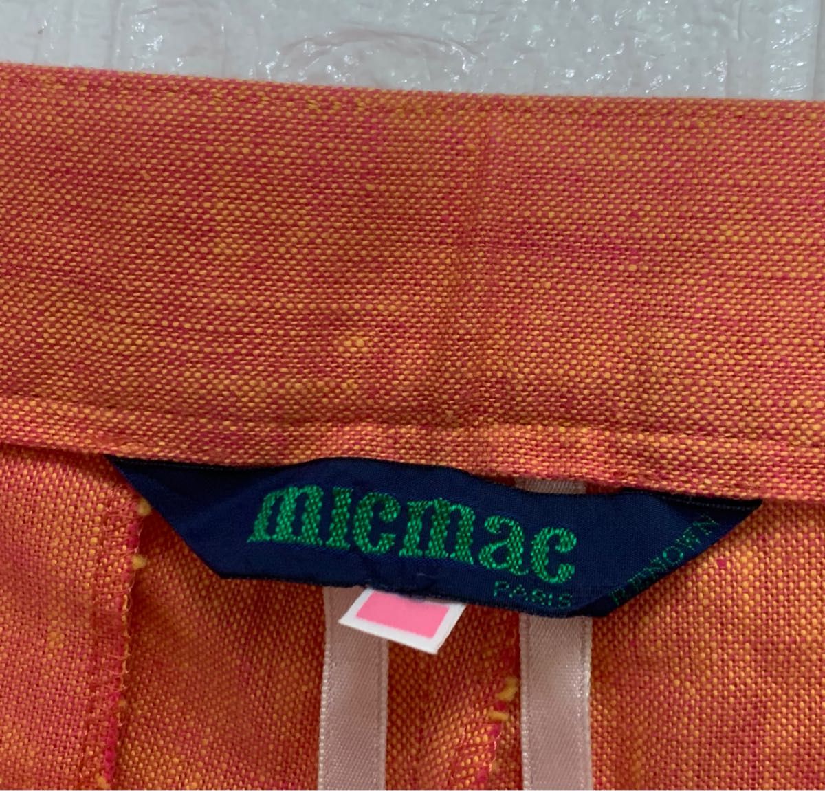 セール中　MICMAC PARIS ミックマックパリス　レナウン　レディースパンツ　コットンパンツ　日本製パンツ　Mサイズパンツ