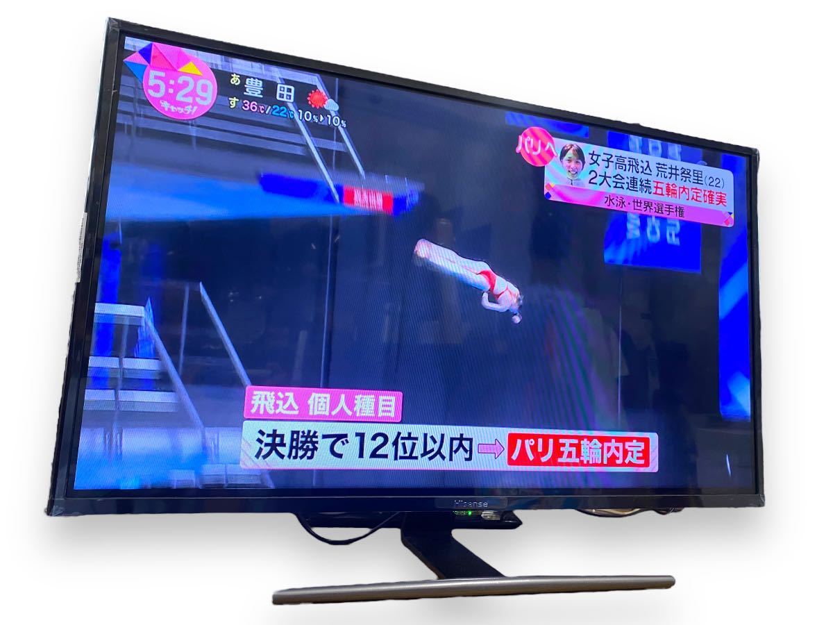 Hisense ハイセンス 液晶テレビ HJ32A5800 32型 2020年製 取説 リモコン 付属品付き 0719-111 12(液晶