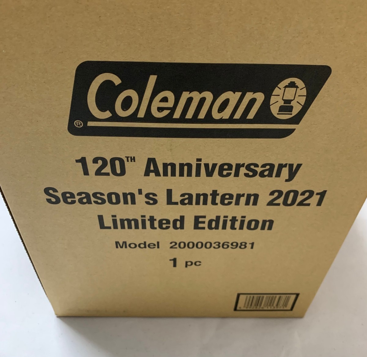 新品未開封 Coleman SEASON'S LANTERN 2021 LIMITED EDITION 120th コールマン シーズンズランタン 120周年限定モデル ランタン 限定