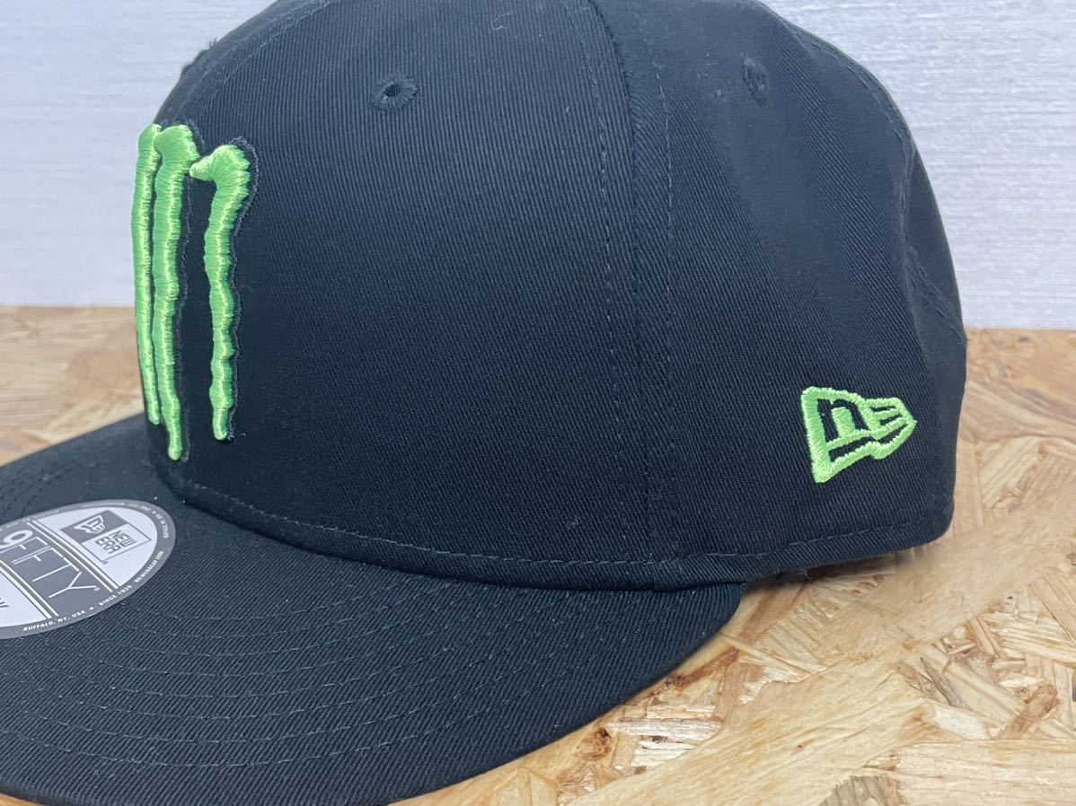 モンスターエナジーmonster energy【非売品NEW ERAニューエラ9FIFTY キャップ②】平野歩夢選手着用　ステッカーetcオマケ付_画像3