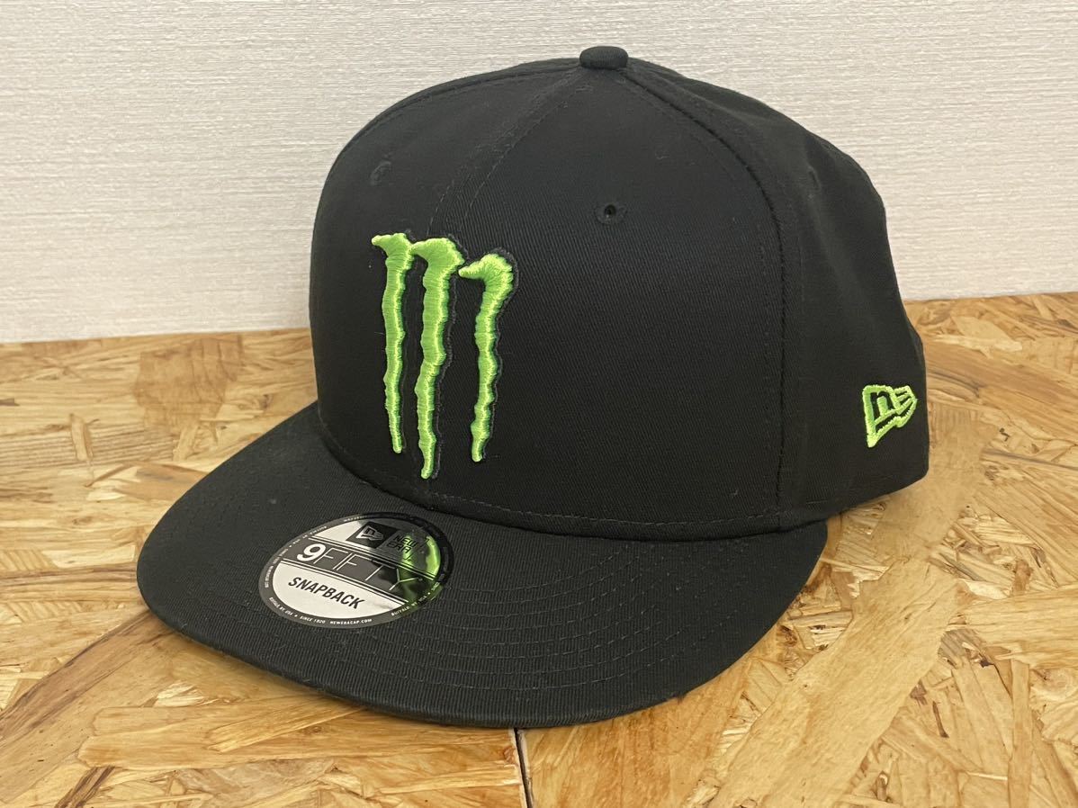 モンスターエナジーmonster energy【非売品NEW ERAニューエラ9FIFTY キャップ②】平野歩夢選手着用　ステッカーetcオマケ付_画像1