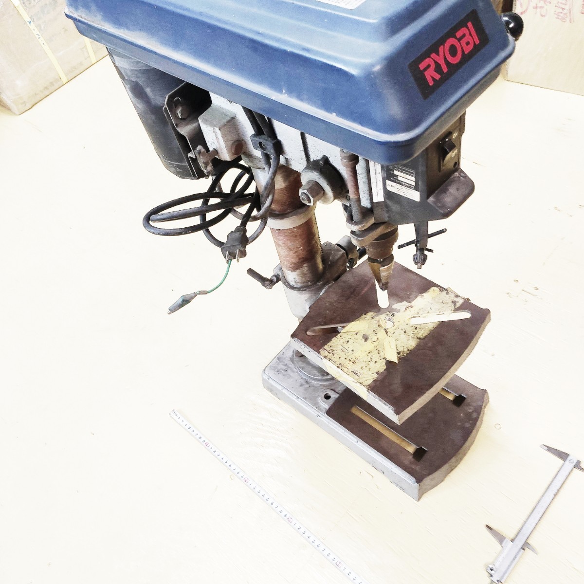 送料込み RYOBI 卓上ボール盤 ボールバン ドリル 電動ドリル 送料込み RYOBI 卓上ボール盤 ボールバン ドリル 電動ドリル