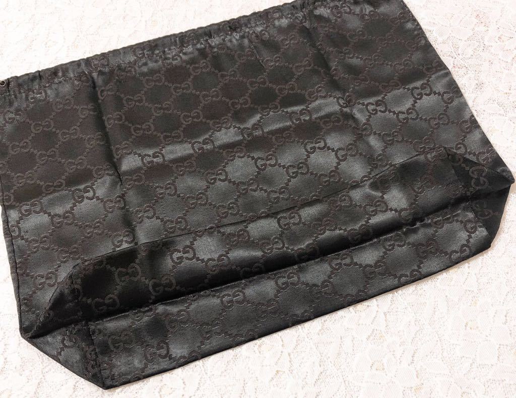  Gucci [GUCCI] сумка сумка для хранения (2684) стандартный товар принадлежности внутри пакет ткань пакет сумка GG рисунок темно-коричневый нейлон ткань вставка есть 