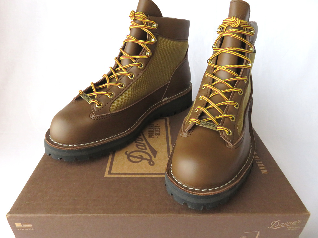 新品 Danner ダナー ダナーライト カーキ US9.5 EE 27.5cm 30440 Made