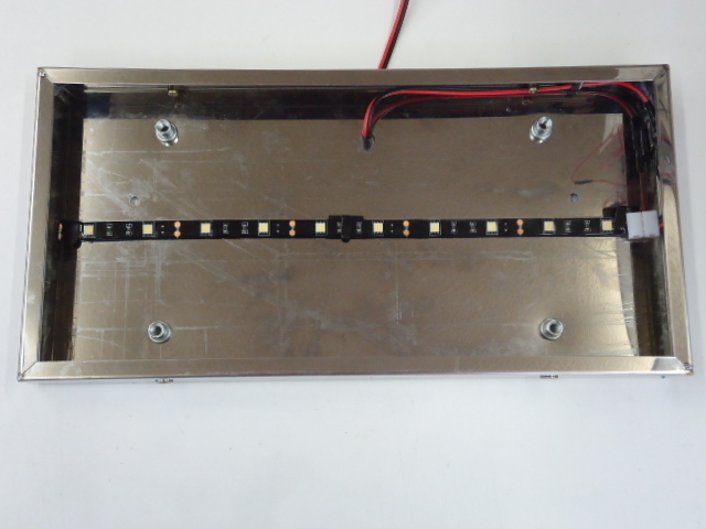  medium sized slim number and n24vLED molding 1 pcs number plate size JETinoue524146 for truck goods dump 