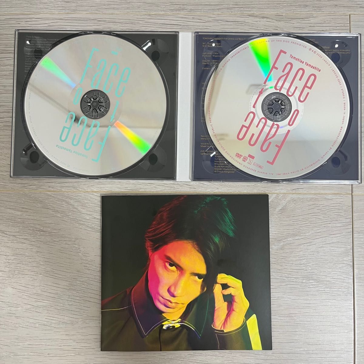 山下智久 face to face ファンクラブ限定版 CD DVD 歌詞カード付き