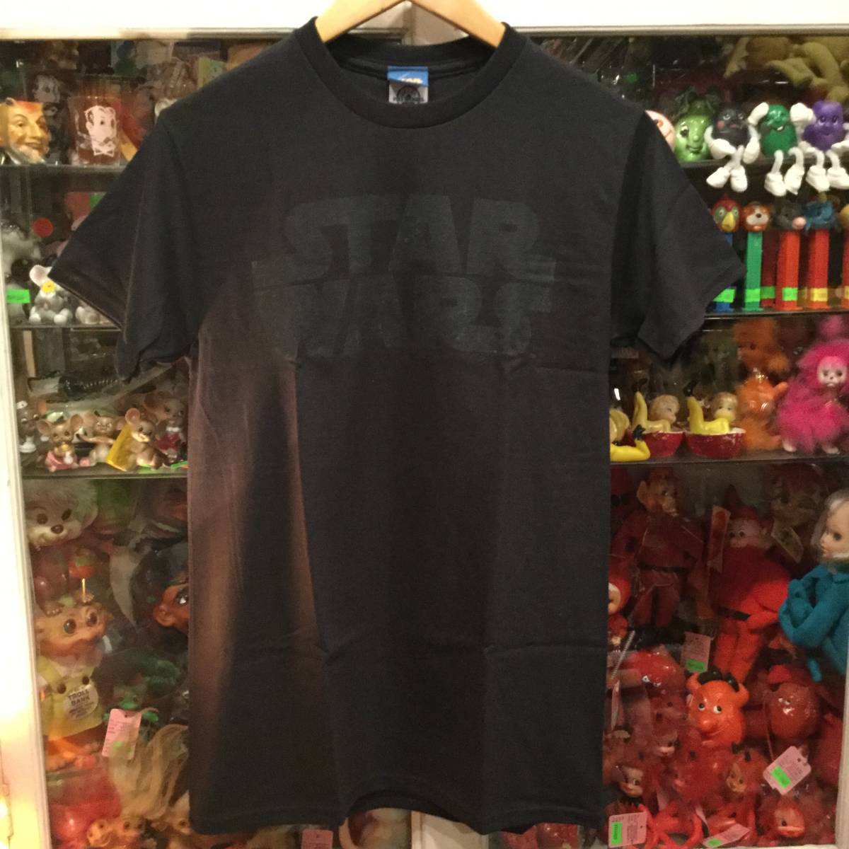 スターウォーズ star wars ロゴ プリント Tシャツ アメリカ アメリカン ディズニー disney ブラック ティーシャツ スター・ウォーズ