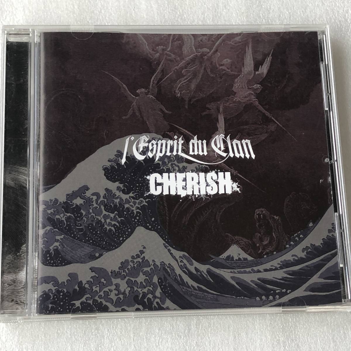 中古CD l'Esprit du Clan & Cherish スプリット盤(2019年 PRR002) フランス＆日本産HR/HM,メタルコア系_画像1