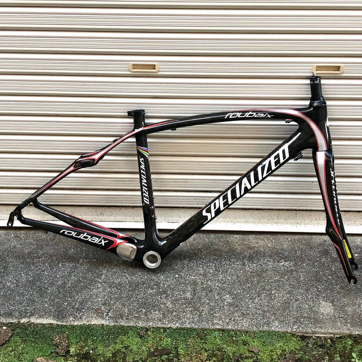 中古 SPECIALIZED スペシャライズド Roubaix Comp ルーベコンプ 2009年モデル 49サイズ ロードフレームセット_画像1