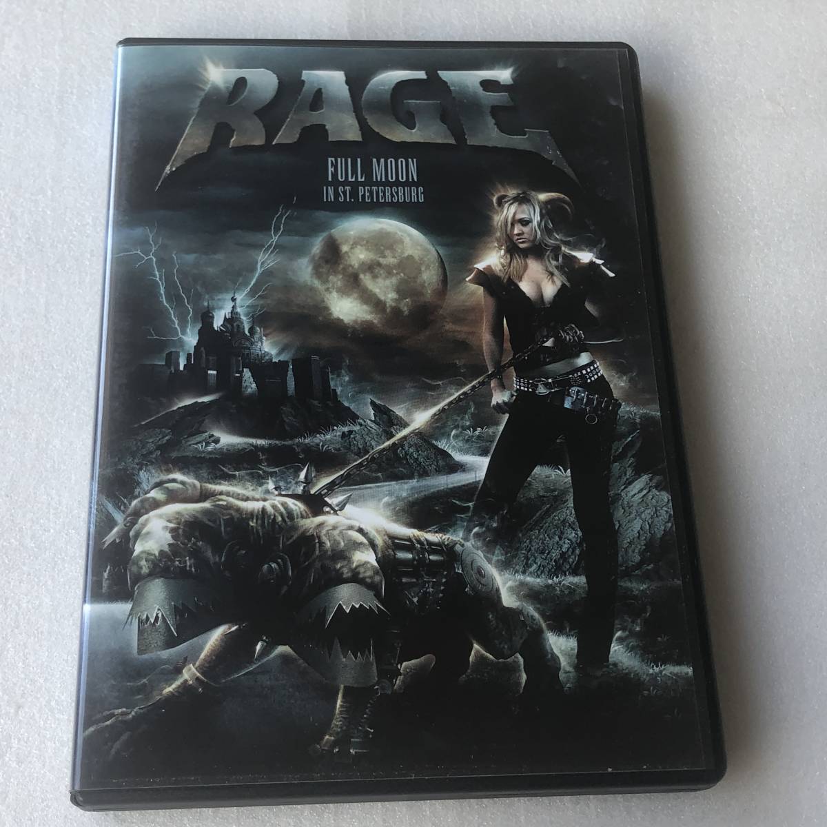 中古DVD Rage/Full Moon In St. Petersburg (2007年) ドイツ産HR/HM,メロパワ系_画像1