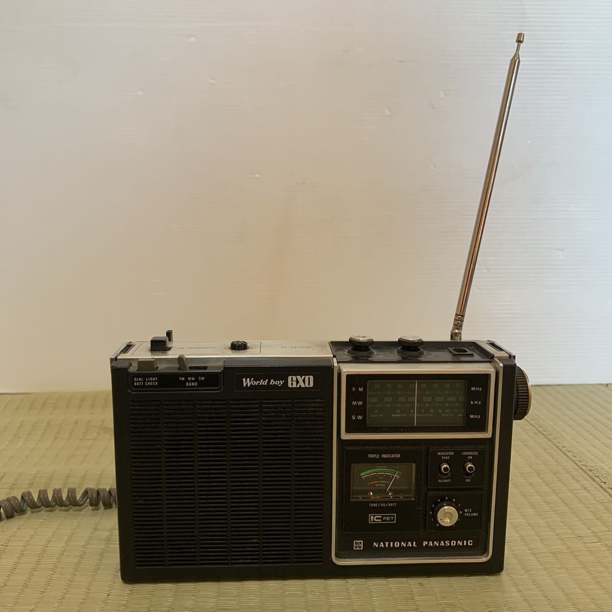 National Panasonic ワールドボーイGXO RF-848 ラジオ ラジオ | www