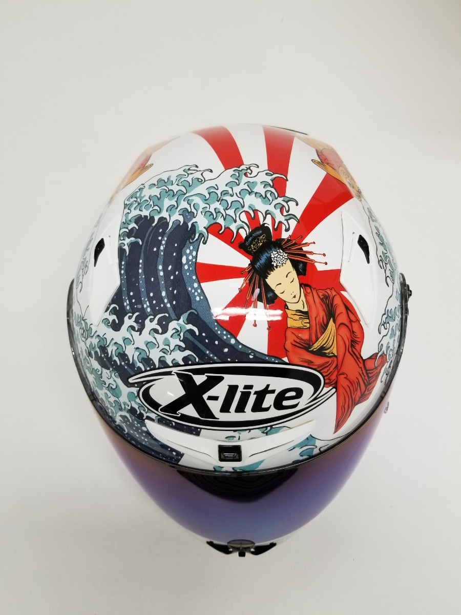 X-lite 軽量ヘルメット X-802R LORENZO MOTEGI JAPAN ホルヘ X-lite 軽量ヘルメット X-802R LORENZO MOTEGI JAPAN ホルヘ
